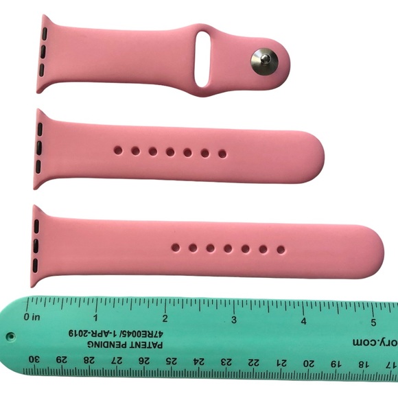5/$20 NEW Pink Bubble Gum Silicone Sport Band Apple Watch Band 38/40/41mm - Picture 4 of 7